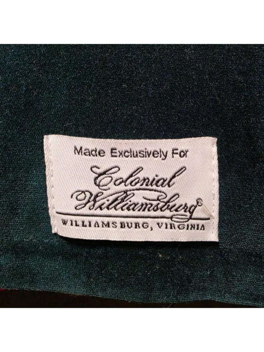 Vtg Colonial Williamsburg Christmas Angel Needlepoint Pillow Grandmillennial 14